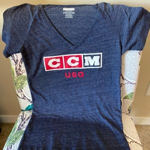 Women’s CCM V-neck t-shirt